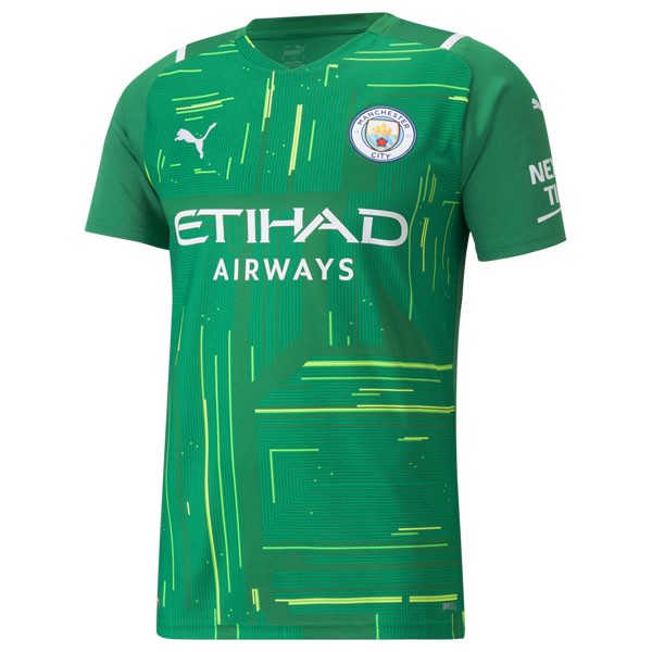 Tailandia Camiseta Manchester City Portero 2021-2022 Verde